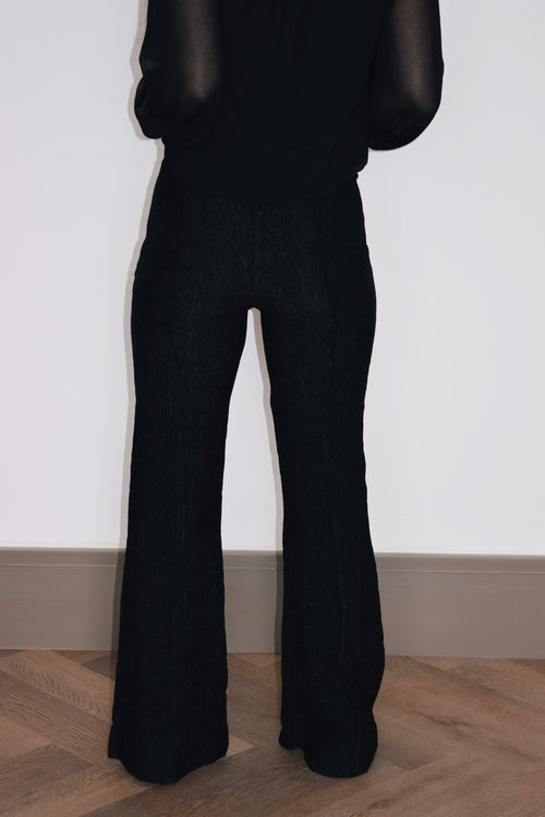 GANNI – Jacquard flared pants