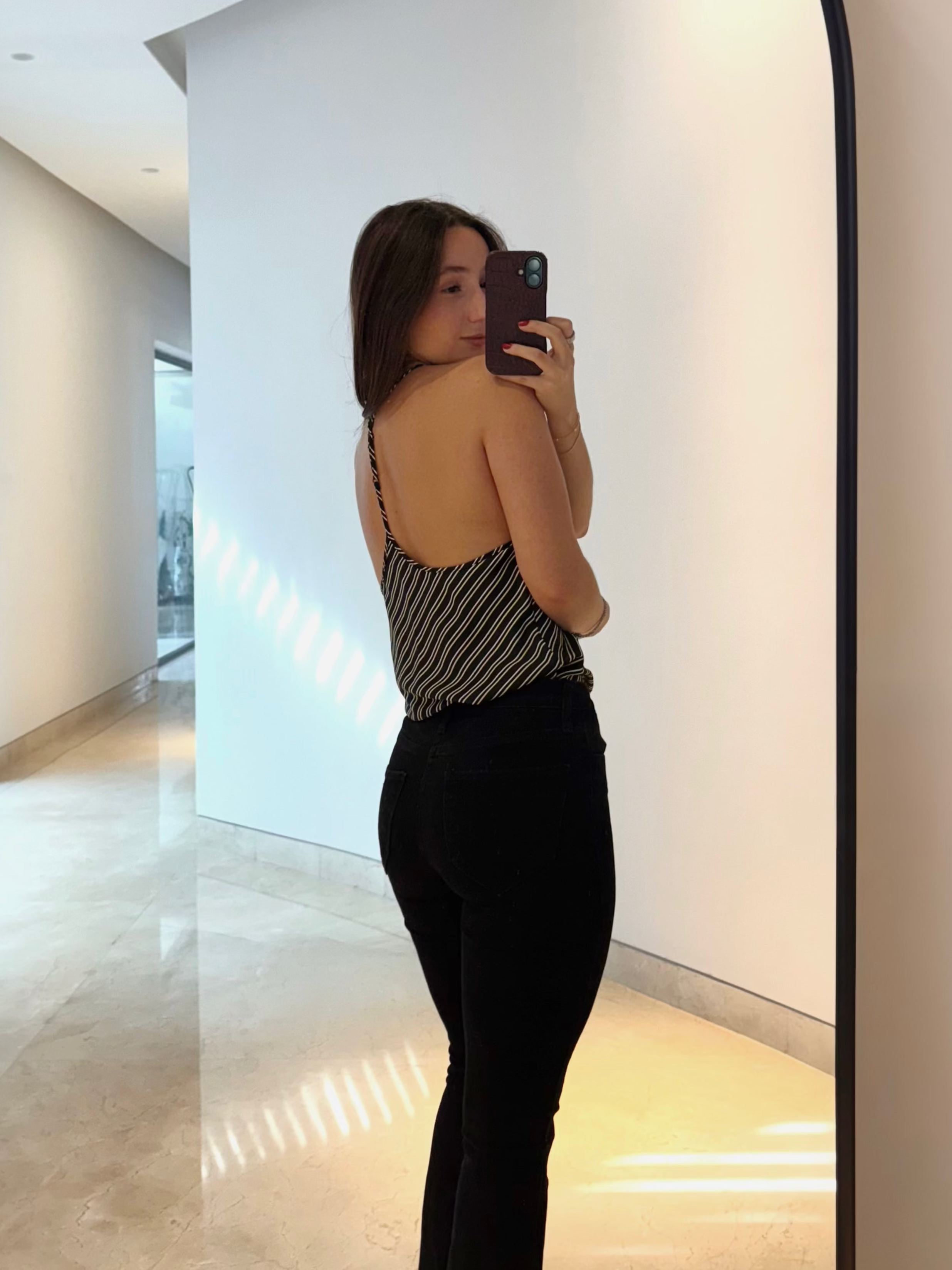 ALEXANDERWANG.T – Striped satin camisole