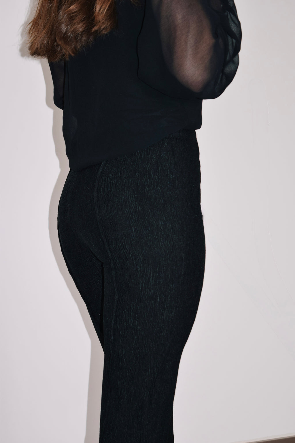 GANNI – Jacquard flared pants